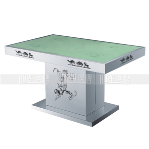 Z51A 不锈钢隐形餐桌 火锅餐桌 